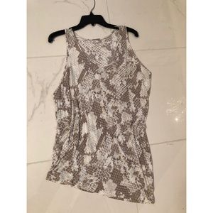 Express Snakeskin Top
